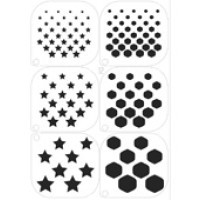 Grimas Stencils 12 (GRIMAS Stencils 12)