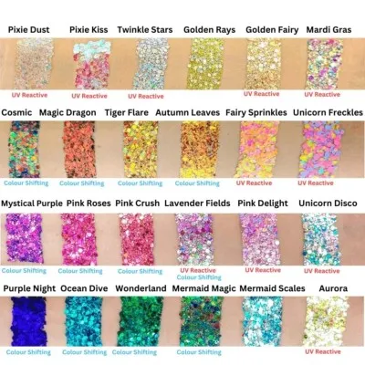 Fusion Body Art | Glitter Cream - Unicorn Freckles 10ml