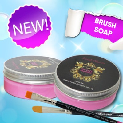 The Face Painting Shop Brush Soap Pink The Face Painting Shop Brush Soap Pink