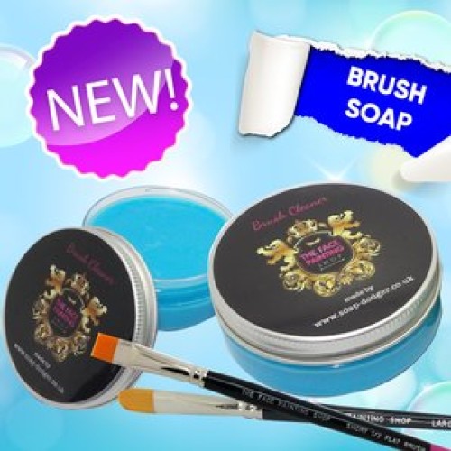 The Face Painting Shop Brush Soap Blue (The Face Painting Shop Brush Soap Blue)
