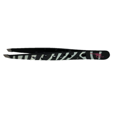 Tweezers With Zebra Holes Design
