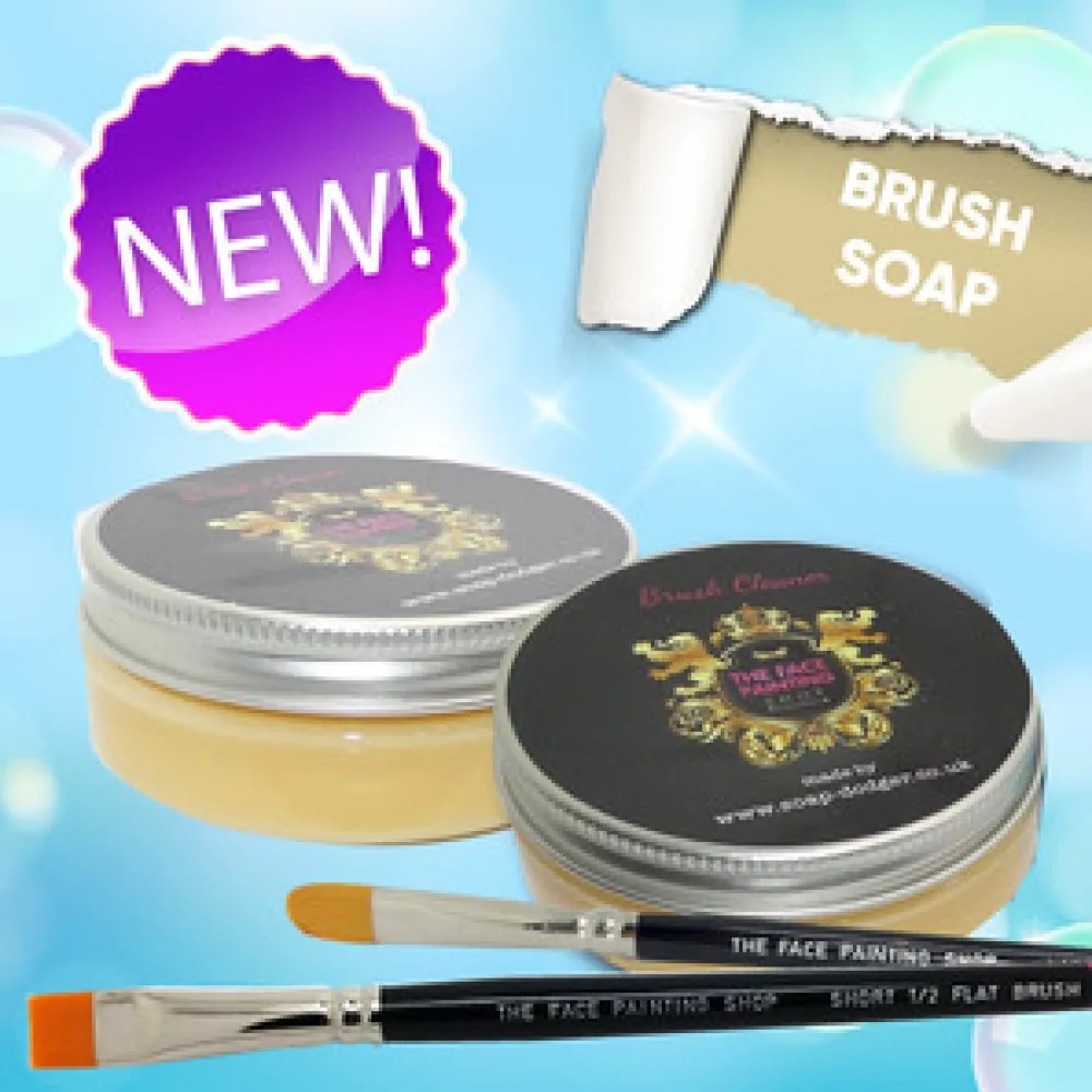 The Face Painting Shop Brush Soap Orange The face painting shop brush soap orange