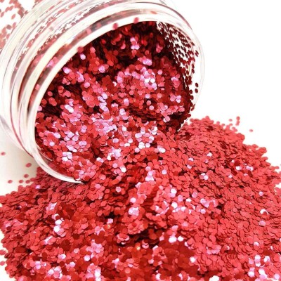 Chunky Bio Glitter Red