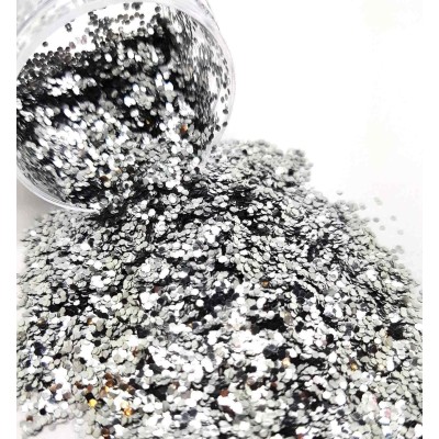 Chunky Bio Glitter Silver Chunky Bio Glitter Silver