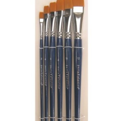 PXP Professional Colours Brush set in case 6 pieces PXP Professional Colours Brush set in case 6 pieces