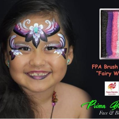 Face Paints Australia One Stroke Fairy Wren