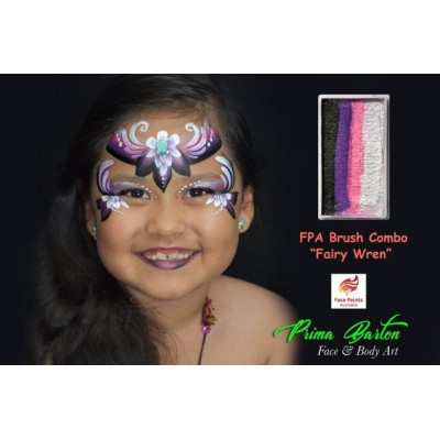 Face Paints Australia One Stroke Fairy Wren