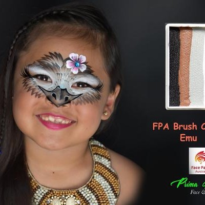 Face Paints Australia One Stroke Emu