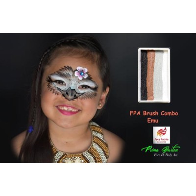 Face Paints Australia One Stroke Emu Face Paints Australia One Stroke Emu