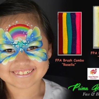 Face Paints Australia One Stroke Rosella Face Paints Australia One Stroke Rosella