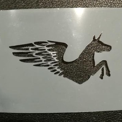Unicorn Stencils - Pega Corn