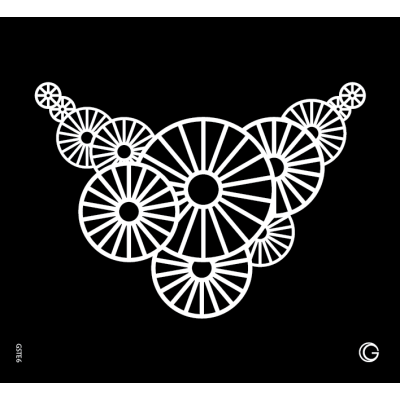 Glimmer Spiral Necklace Go Couture Stencil