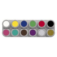 Grimas Water Make Up 12 Palette  - A (Grimas Water Make Up 12 Palette  - A)