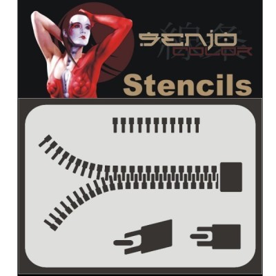 Senjo A4 Zip Stencil Senjo A4 Zip Stencil