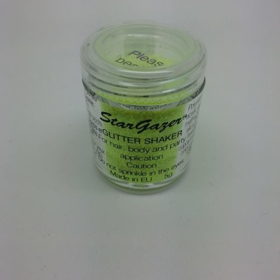 Stargazer Glitter Shaker UV Yellow