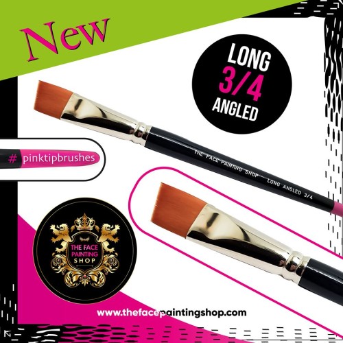 The Face Painting Shop 3/4 Long Angled Brush (3/4 **LONG** Angled)