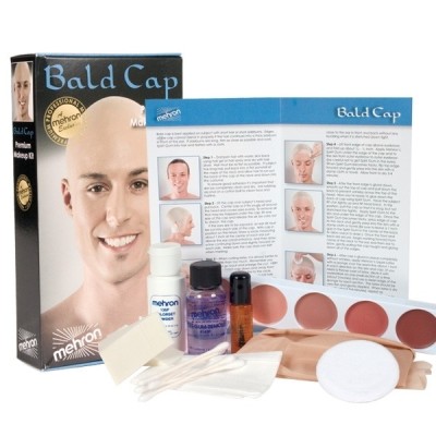 Mehron Premium Bald Cap Kit  Mehron Premium Bald Cap Kit