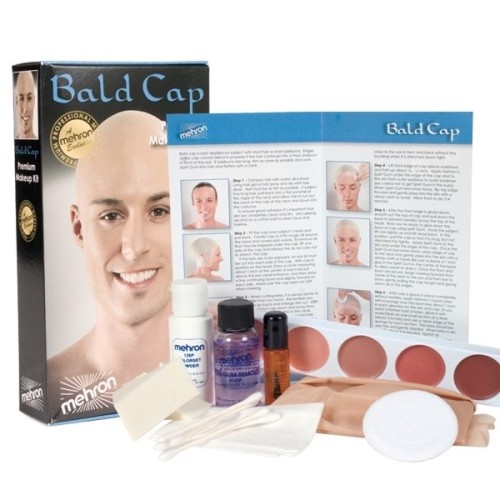 Mehron Premium Bald Cap Kit (Bald Cap Kit)