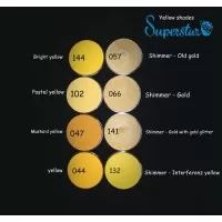 Superstar Face Paint 16g 066 Gold with Glitter (16g 066 Gold with Glitter)