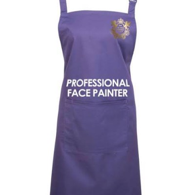 Professional Face Painter Apron - Purple