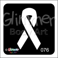 Glitter tattoo 076 Ribbon Pack Of 5 (076 Ribbon Pack Of 5)