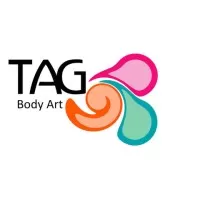 Tag Body Art 50g Split Cake Pearl Blue and Pearl Silver (PEARL BLUE  and PEARL SILVER)