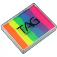 Tag Body Art 50g Split Cake Neon Rainbow (Neon Rainbow)