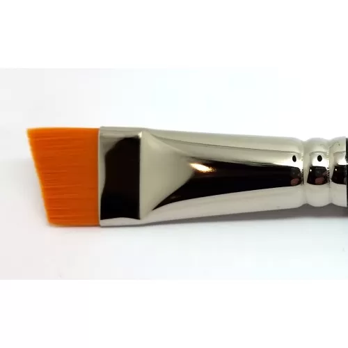 The Face Painting Shop Short 1 Inch Angled Brush (1" SHORT ANGLED)