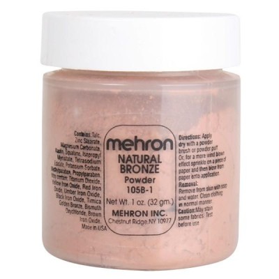 Mehron Natural Bronze Powder 1oz
