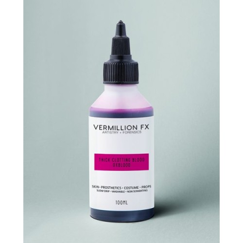 Vermillion FX | Thick Clotting Blood | Oxblood 100ml (Thick Clotting Blood | Oxblood 100ml)