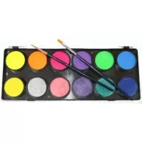 Face Paints Australia Neon and Metallic Palette (FPA NEON/METALLIC PALETTE)