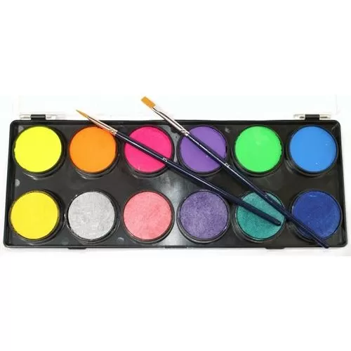 Face Paints Australia Neon and Metallic Palette (FPA NEON/METALLIC PALETTE)