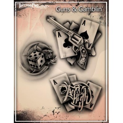 Airbrush Tattoo Pro Stencil Guns And Gamblin Airbrush Tattoo Pro Stencil Guns And Gamblin