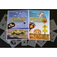 Australian Outlines Face Painting Stencil Series 1 (Series 1)