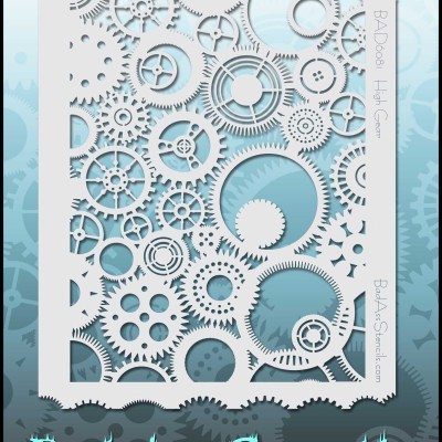 Full Size Bad Ass Stencil 6081