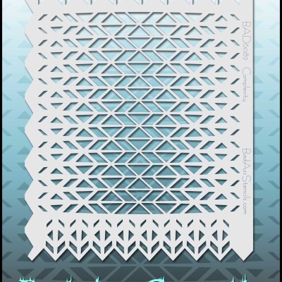 Full Size Bad Ass Stencil 6082