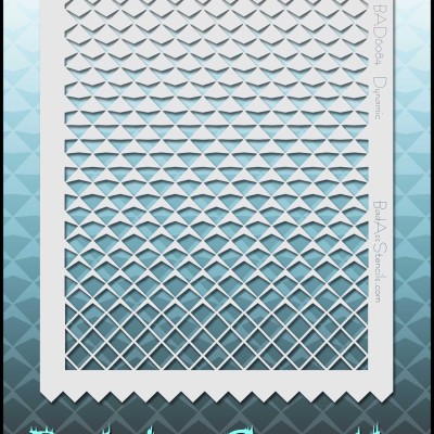 Full Size Bad Ass Stencil 6084