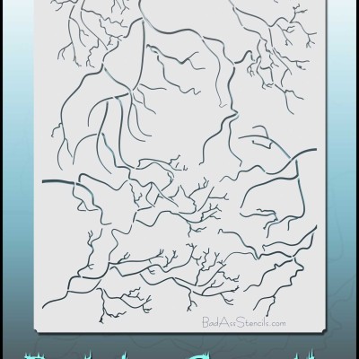 Full Size Bad Ass Stencil 6088