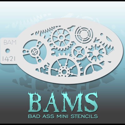 Bad Ass Stencil 1421