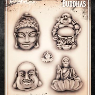 Airbrush Tattoo Pro Buddah