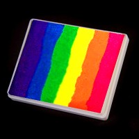 Diamond FX 50g Neon Rainbow Split Cake Neon Nights (RS50-07  Neon Nights)