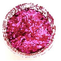 Chunky Bio Glitter Dark Rose (Chunky Bio Glitter Dark Rose)