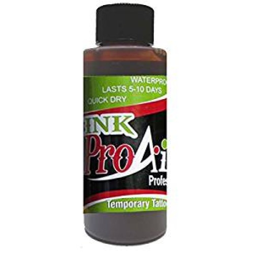 ProAiir Temp Tattoo Ink Henna 2OZ (INK HENNA 2OZ)