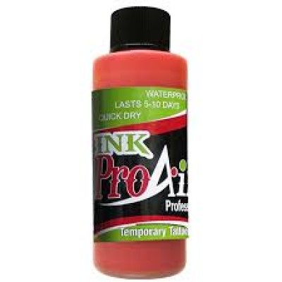 ProAiir Temp Tattoo Ink Orange 2OZ ProAiir Temp Tattoo Ink Orange 2OZ