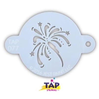 TAP Stencil 077 Fancy Fireworks