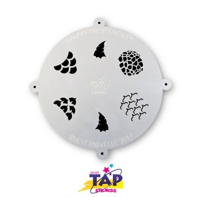 Tap Galaxy Stencil Scales