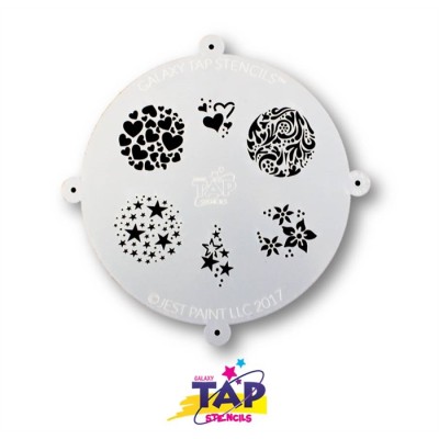 Tap Galaxy Stencil Fanciful