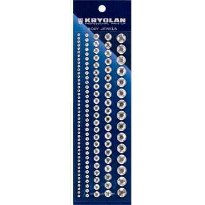 Kryolan Body Jewels Silver  Kryolan Body Jewels Silver