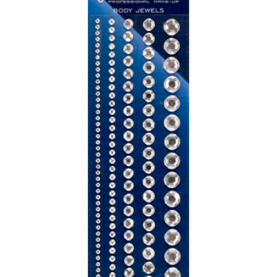 Kryolan Body Jewels Silver  Kryolan Body Jewels Silver