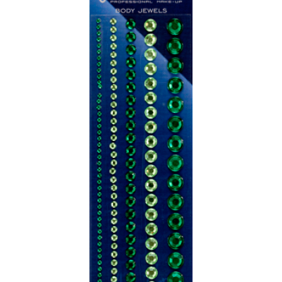 Kryolan Body Jewels Green Kryolan Body Jewels Green